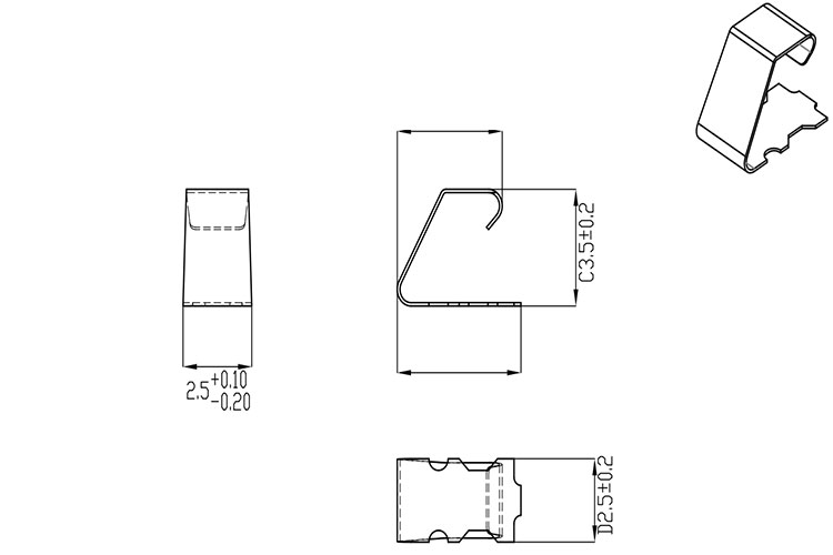 PCB板接地弹片高导电性SMT包装